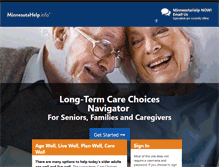Tablet Screenshot of longtermcarechoices.minnesotahelp.info